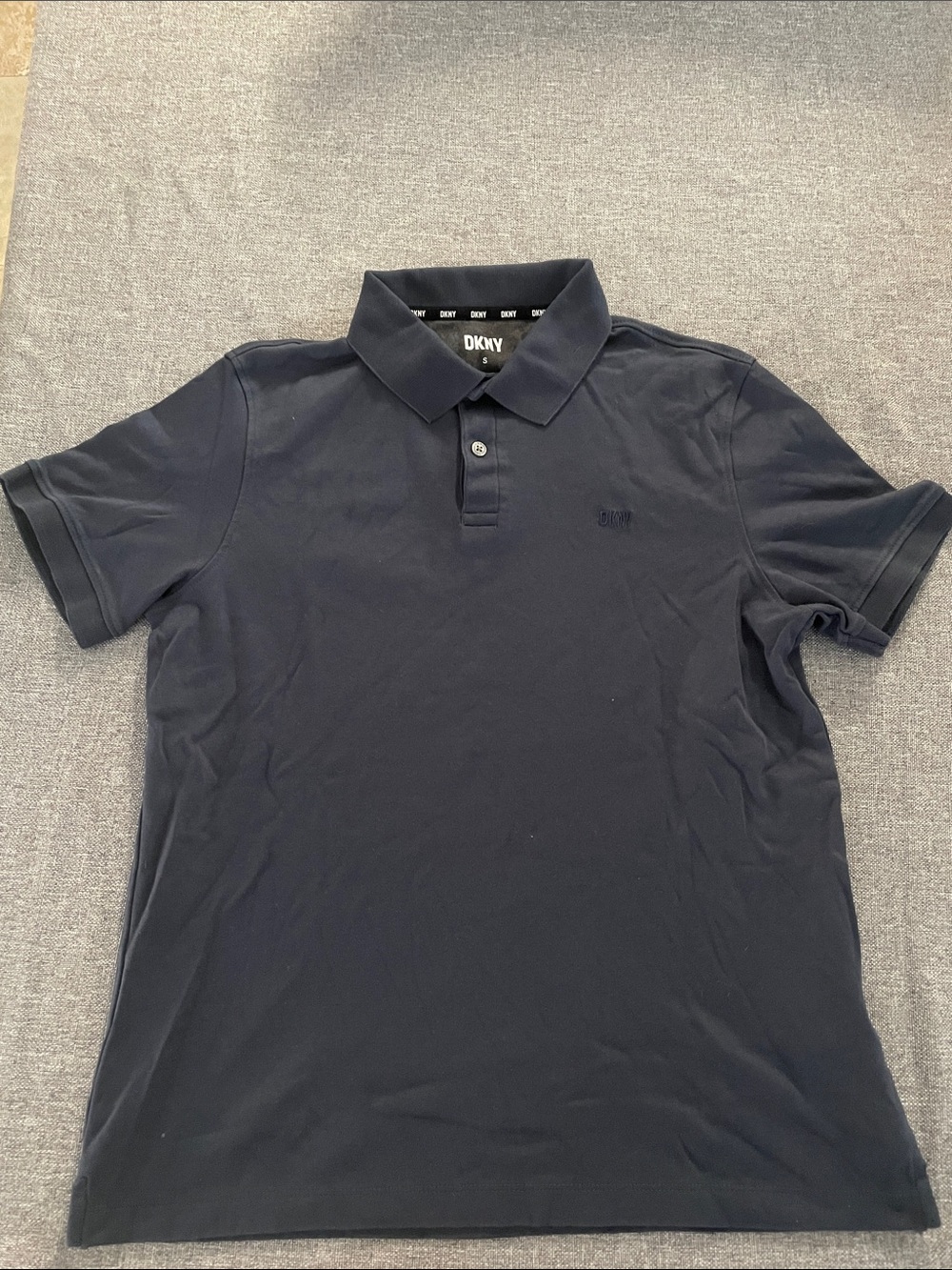 DKNY Men’s Dark Blue Polo Shirt